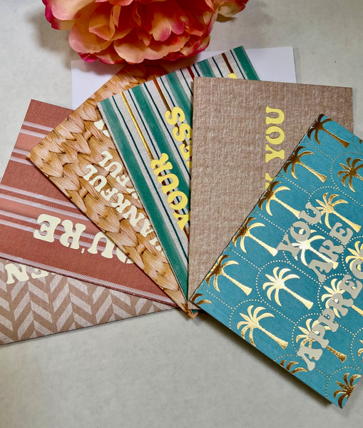 Beach Vacay Gratitude Card Collection