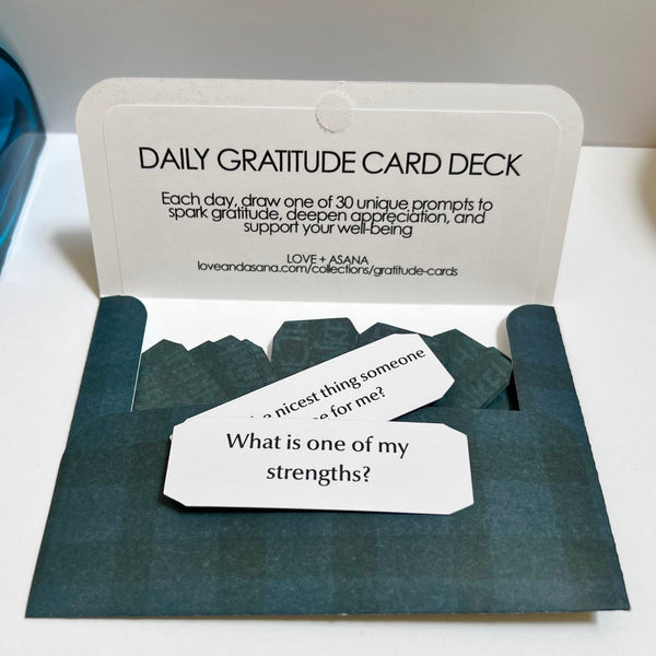 Daily Gratitude Prompt Card Deck