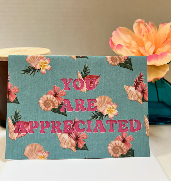 Seashore Gratitude Card Collection