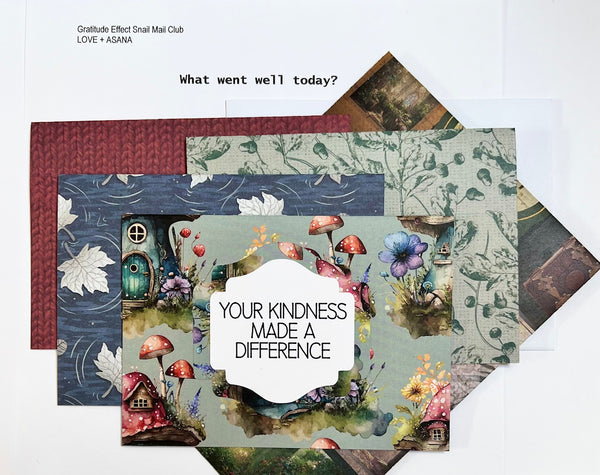 Gratitude Effect Snail Mail Club