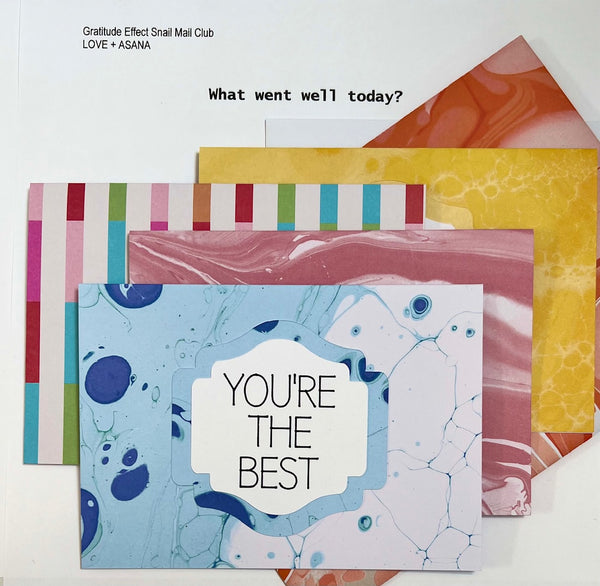 Gratitude Effect Snail Mail Club