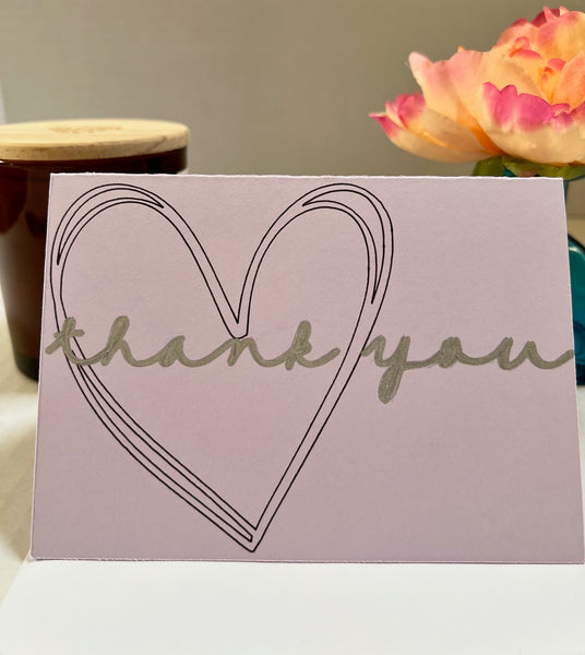 Lilac Love Gratitude Cards (6-pack)