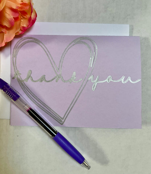 Lilac Love Gratitude Cards (6-pack)