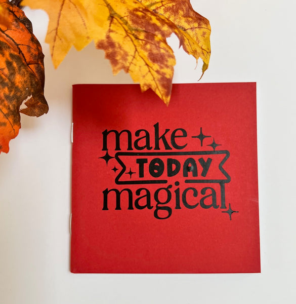 Wellness Inspired Mini Blank Notebooks for Your Desk