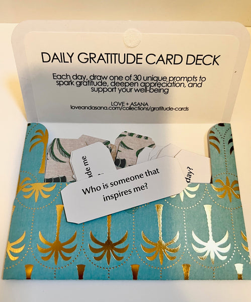 Daily Gratitude Prompt Card Deck