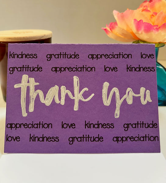Kind Words Gratitude Cards (6-pack)