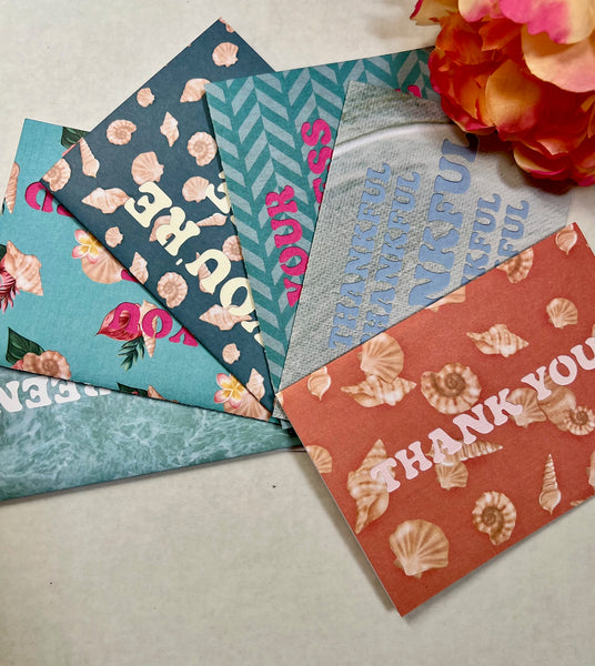 Seashore Gratitude Card Collection