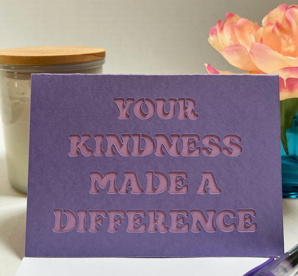 Classic Purple Gratitude Cards (6-pack)