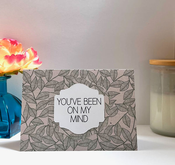 Mindful Plant Lady Gratitude Cards - 6 pack- Handmade Blank Thank You Notes