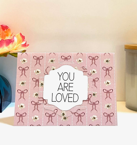 Rosy & Regal Gratitude Cards - 6 pack- Handmade Blank Thank You Notes
