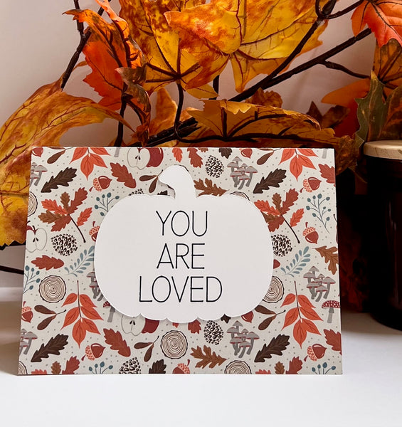 Fall Spice Gratitude Cards - 6 pack- Handmade Blank Thank You Notes