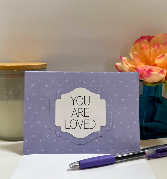 Moon and Stars Gratitude Cards | 6 Blank Folded Thank You Cards
