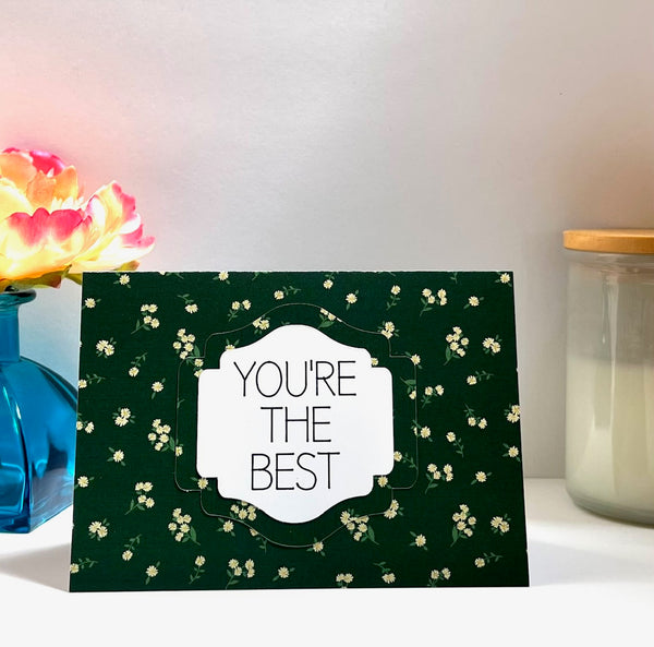 Mindful Plant Lady Gratitude Cards - 6 pack- Handmade Blank Thank You Notes
