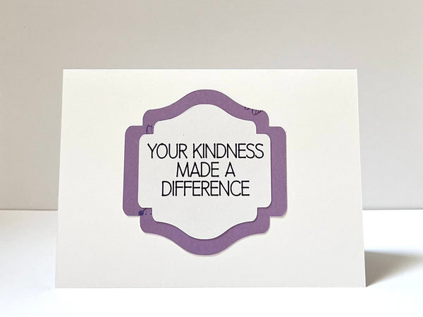 Enchanted Garden Minimalist Gratitude Cards - 6 pack of Handmade Thank You Notes