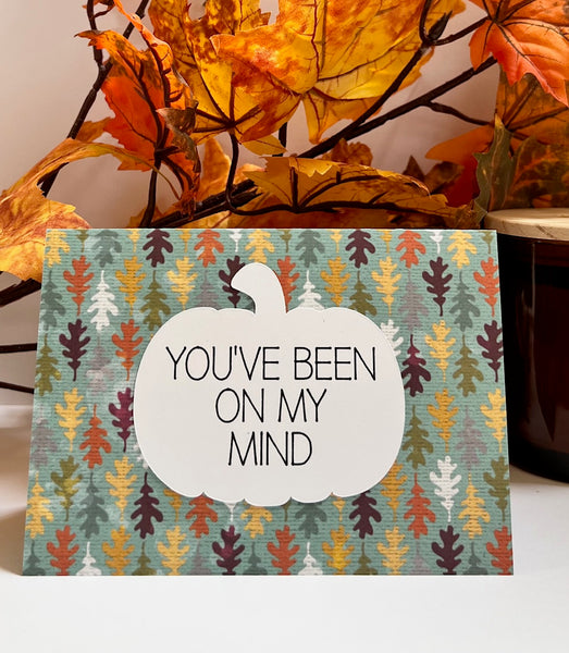 Autumn Harvest Gratitude Cards - 6 pack- Handmade Blank Thank You Notes
