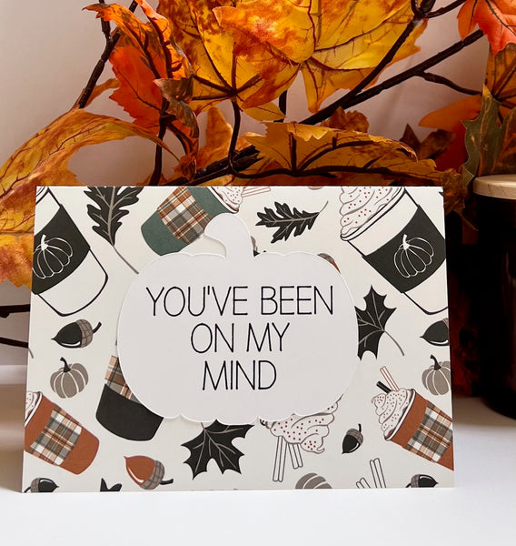 Fall Spice Gratitude Cards - 6 pack- Handmade Blank Thank You Notes