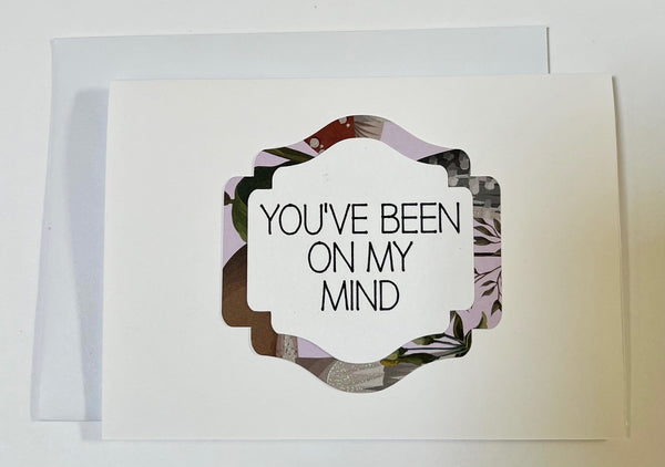Enchanted Garden Minimalist Gratitude Cards - 6 pack of Handmade Thank You Notes