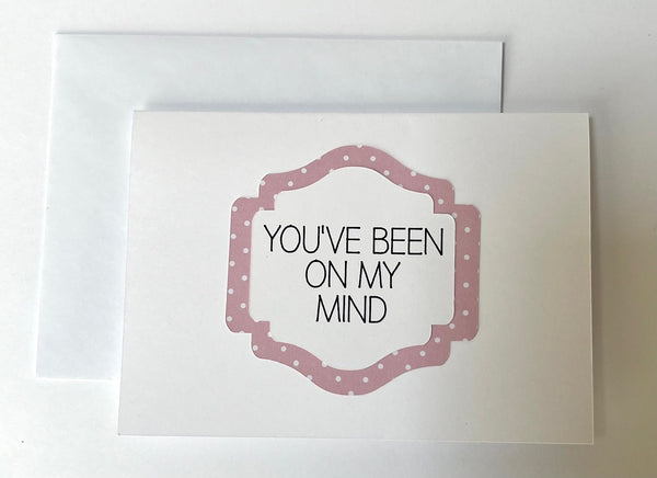 Garden Party Minimalist Gratitude Cards - 6 pack of Handmade Thank You Notes
