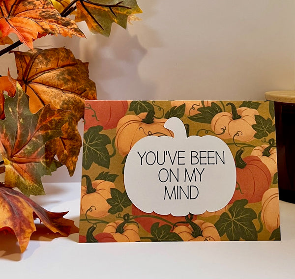 Rustic Harvest Gratitude Cards - 6 pack- Handmade Blank Thank You Notes