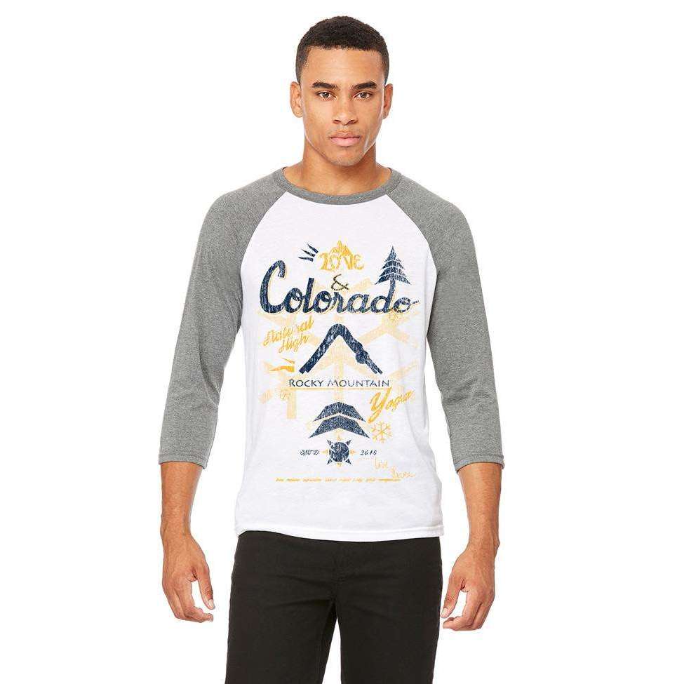 Colorado Love Baseball Tee